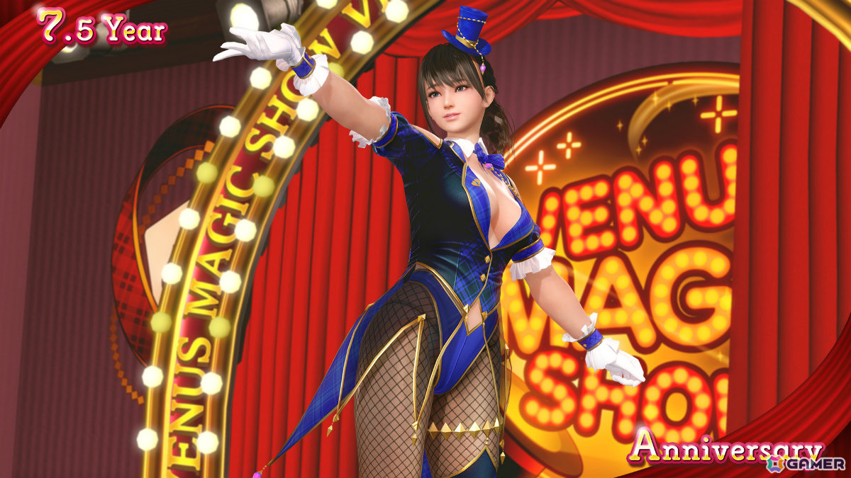 「DEAD OR ALIVE XVV」アニバーサリーコーデガチャが最大100連無料の7.5周年キャンペーンが開催！の画像4