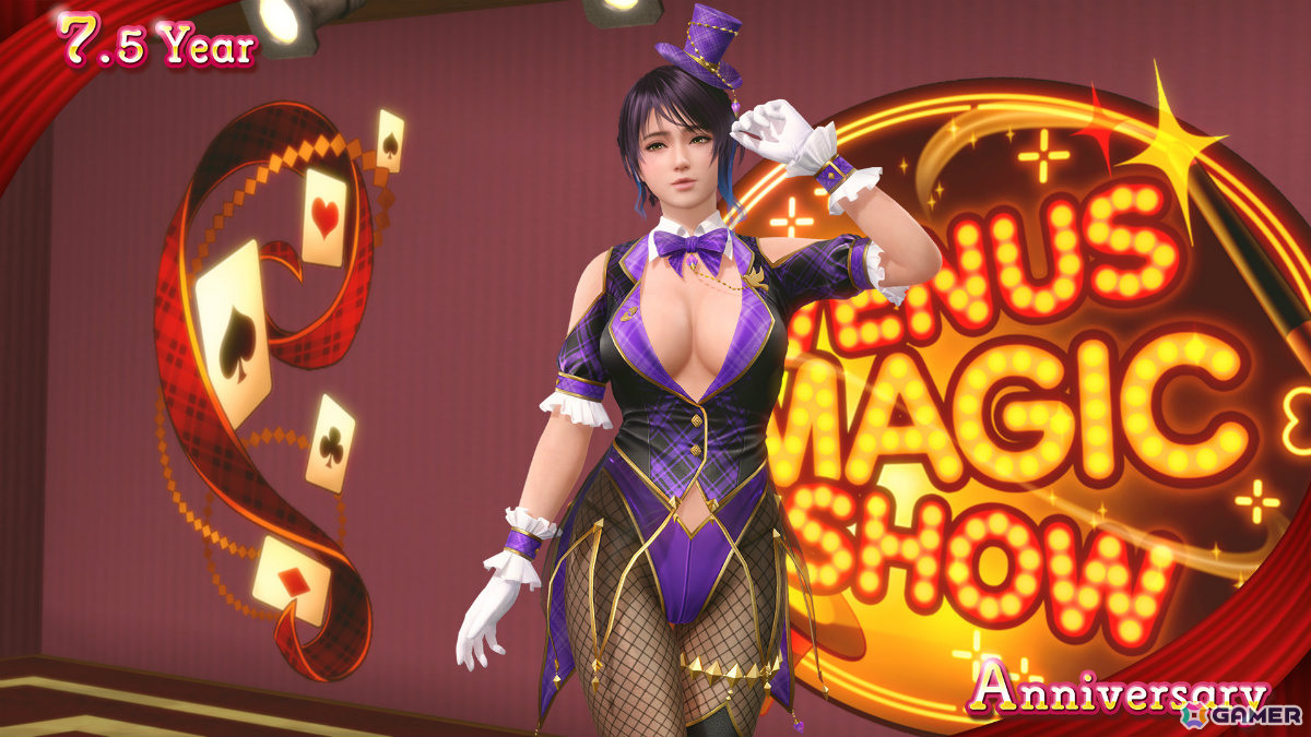 「DEAD OR ALIVE XVV」アニバーサリーコーデガチャが最大100連無料の7.5周年キャンペーンが開催！の画像5
