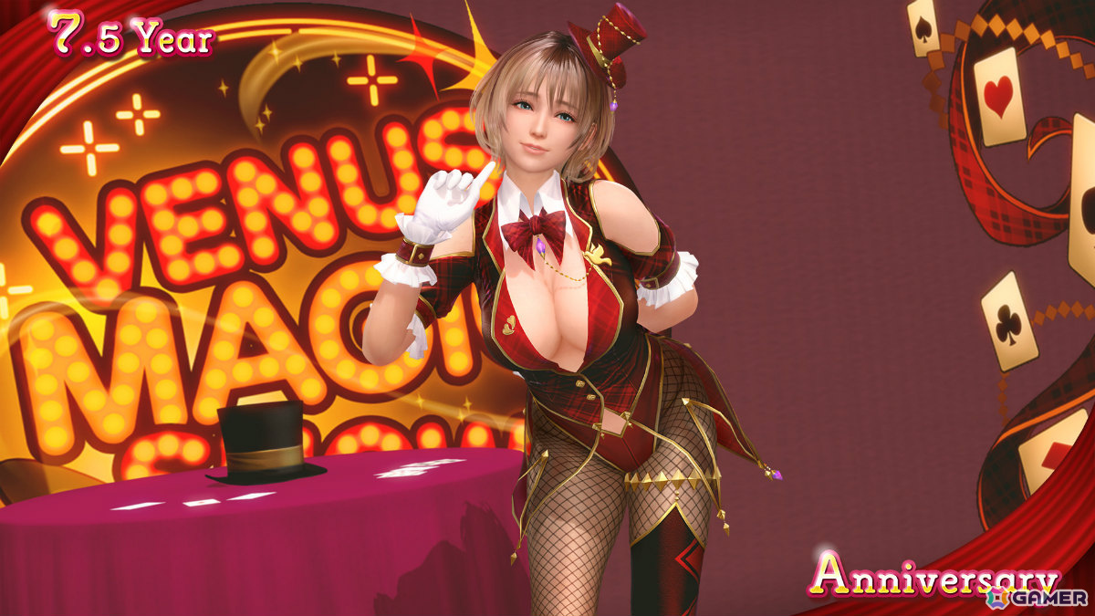 「DEAD OR ALIVE XVV」アニバーサリーコーデガチャが最大100連無料の7.5周年キャンペーンが開催！の画像6