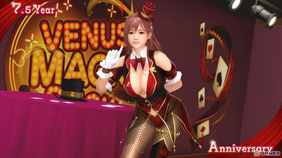 「DEAD OR ALIVE XVV」アニバーサリーコーデガチャが最大100連無料の7.5周年キャンペーンが開催！の画像9