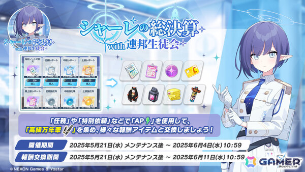 「ブルアカ」ナグサ（CV：佐倉薫）、ニヤ（CV：植田佳奈）のピックアップ募集が実施！の画像11