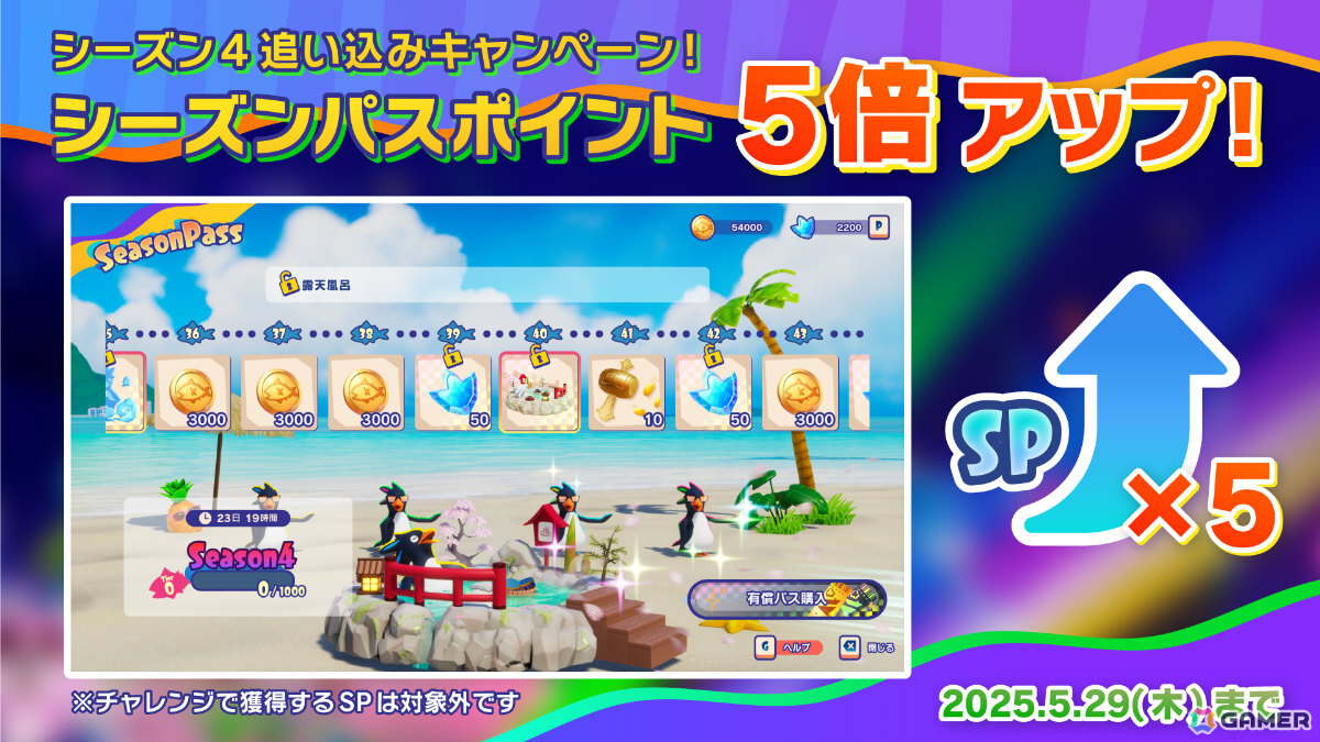 「Faaast Penguin」シーズン5「流星の王国」が5月29日より開幕!4つの新コースや星を使ったギミックが登場の画像