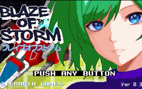 5つサブウェポンを使い分ける縦スクロールシューティング「ブレイズオブストーム」の体験版がSteamで公開！