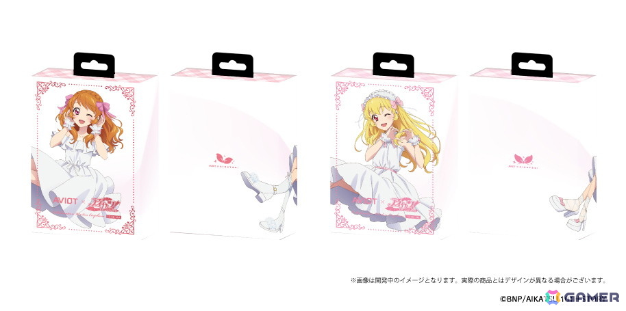 AVIOT TE-V1R-AK アイカツ！コラボモデル イヤホン いちご AVIOT TE-V1R-AK｜アイカツ！コラボ完全ワイヤレスイヤホン【公式】