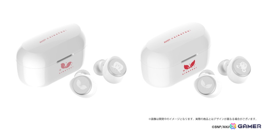 AVIOT TE-V1R-AK アイカツ！コラボモデル イヤホン いちご AVIOT TE-V1R-AK｜アイカツ！コラボ完全ワイヤレスイヤホン【公式】
