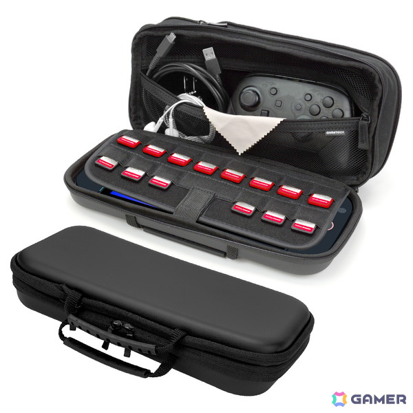 Switch 2本体を保護するポーチやバッグ、ガラススフィルムなどゲームテックによるSwitch2用アクセサリー全6種が予約受付中！の画像