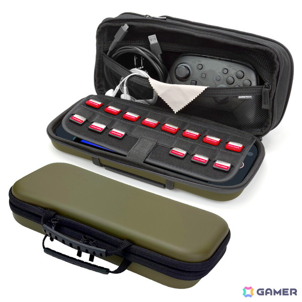 Switch 2本体を保護するポーチやバッグ、ガラススフィルムなどゲームテックによるSwitch2用アクセサリー全6種が予約受付中！の画像