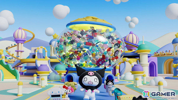 1,000種類以上のサンリオグッズが大集合!3Dパズルゲーム「ハローキティ マーチマッチ」が2025年夏に配信の画像