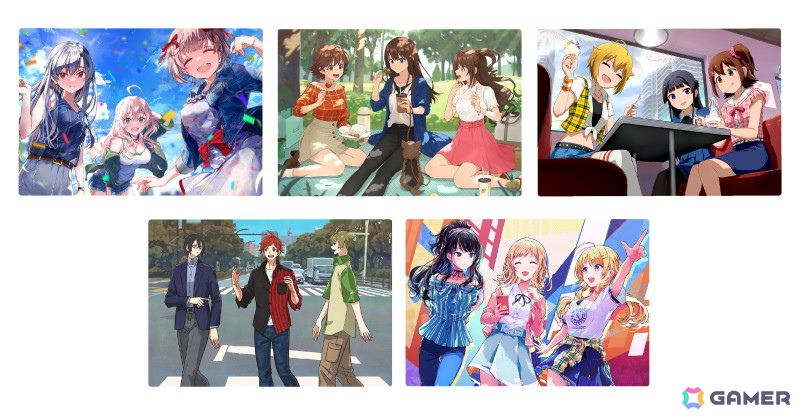 「アイドルマスター TOURS」に特別なカード「ツアーズレア」が登場!イラストレーターコラボやストーリーイラストなどがラインナップの画像