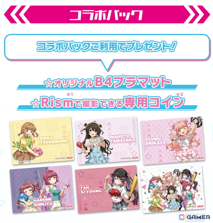 「ナナシス」ROUND1コラボキャンペーンが開催!描き下ろしイラストを使用したグッズの販売もの画像