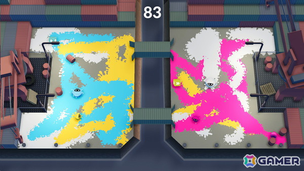 お掃除ロボが大暴れ！ペイントパーティーゲーム「スプラッターボット」が2025年第3四半期にSwitch/Steamで配信の画像8