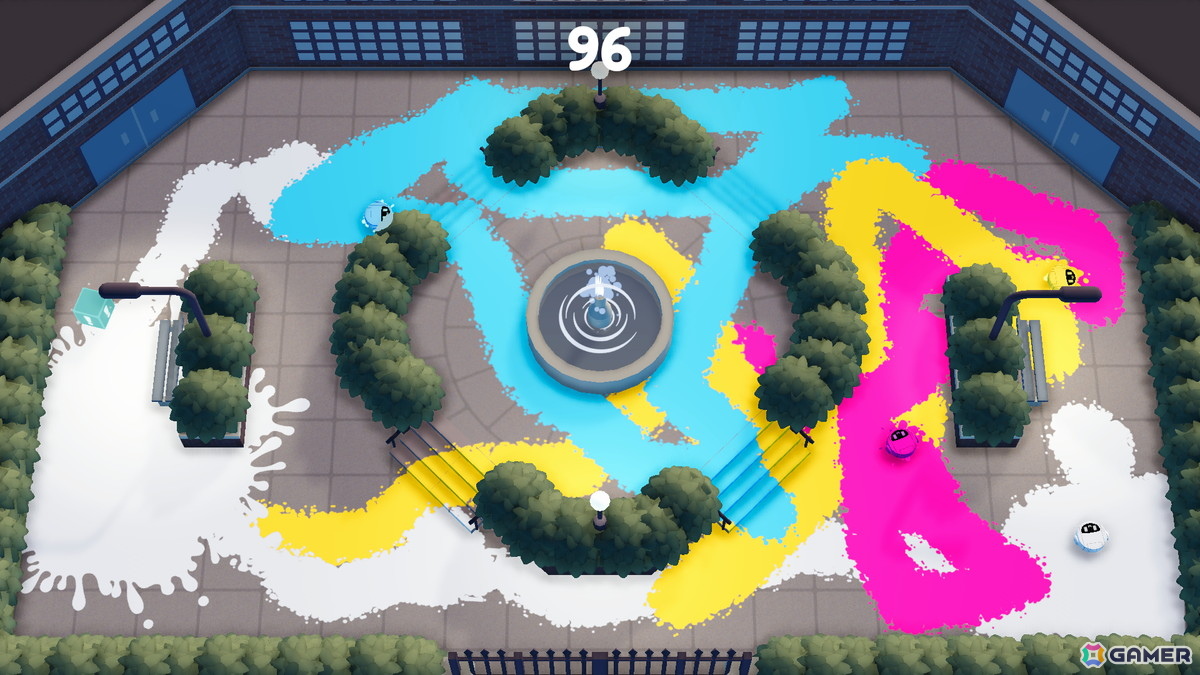 お掃除ロボが大暴れ！ペイントパーティーゲーム「スプラッターボット」が2025年第3四半期にSwitch/Steamで配信の画像2
