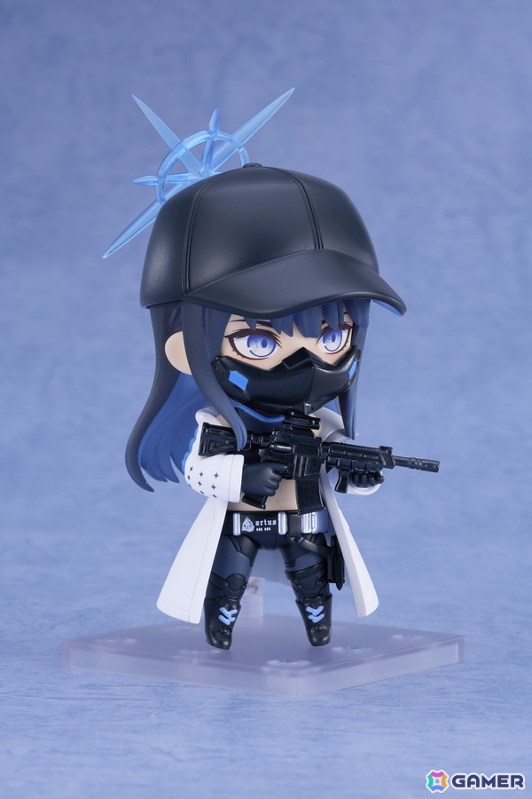 「ブルアカ」アリウススクワッドのリーダー「サオリ」がねんどろいど化!アサルトライフルやピストル、マスクなどのオプションパーツもの画像