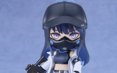 「ブルアカ」アリウススクワッドのリーダー「サオリ」がねんどろいど化！アサルトライフルやピストル、マスクなどのオプションパーツも