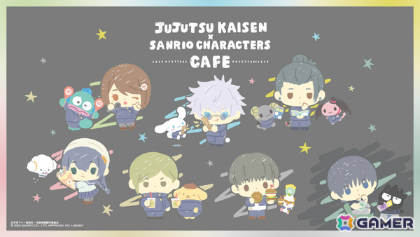「呪術廻戦 懐玉・玉折×サンリオキャラクターズ カフェ」が6月12日より東京、愛知、大阪で開催！の画像1