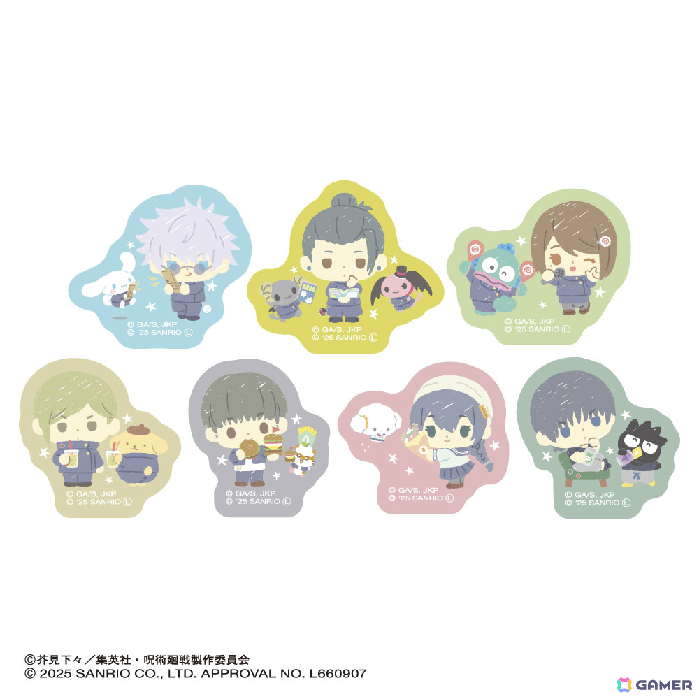 「呪術廻戦 懐玉・玉折×サンリオキャラクターズ カフェ」が6月12日より東京、愛知、大阪で開催!の画像