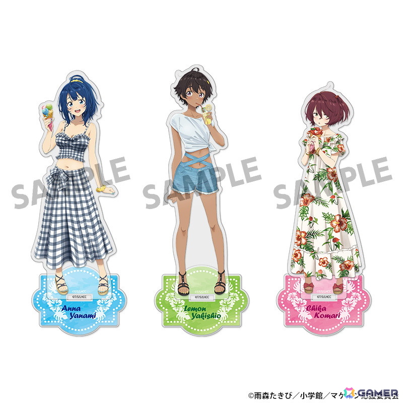 「負けヒロインが多すぎる! POP UP SHOP ~マケインたちのバカンス~」が6月7日より開催!描き下ろしグッズを限定販売の画像