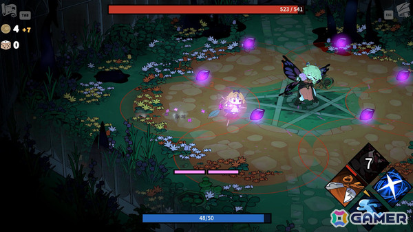 ローグライクアクションRPG「魔女の庭」の早期アクセスが開始！怠け者な魔女たちのせいで崩壊しつつある庭を守り抜けの画像
