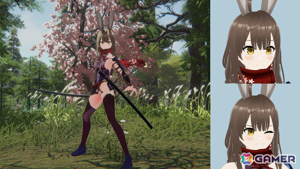 ウサ耳忍者が縦横無尽に戦う和風×SFアクション「TONIN: 兎忍」のSteam体験版が公開！巨大カラクリ兵器との戦いなどを楽しめるの画像