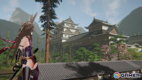 ウサ耳忍者が縦横無尽に戦う和風×SFアクション「TONIN: 兎忍」のSteam体験版が公開！巨大カラクリ兵器との戦いなどを楽しめるの画像