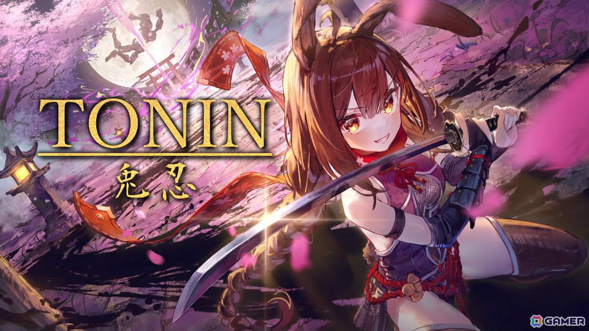 ウサ耳忍者が縦横無尽に戦う和風×SFアクション「TONIN: 兎忍」のSteam体験版が公開！巨大カラクリ兵器との戦いなどを楽しめるの画像