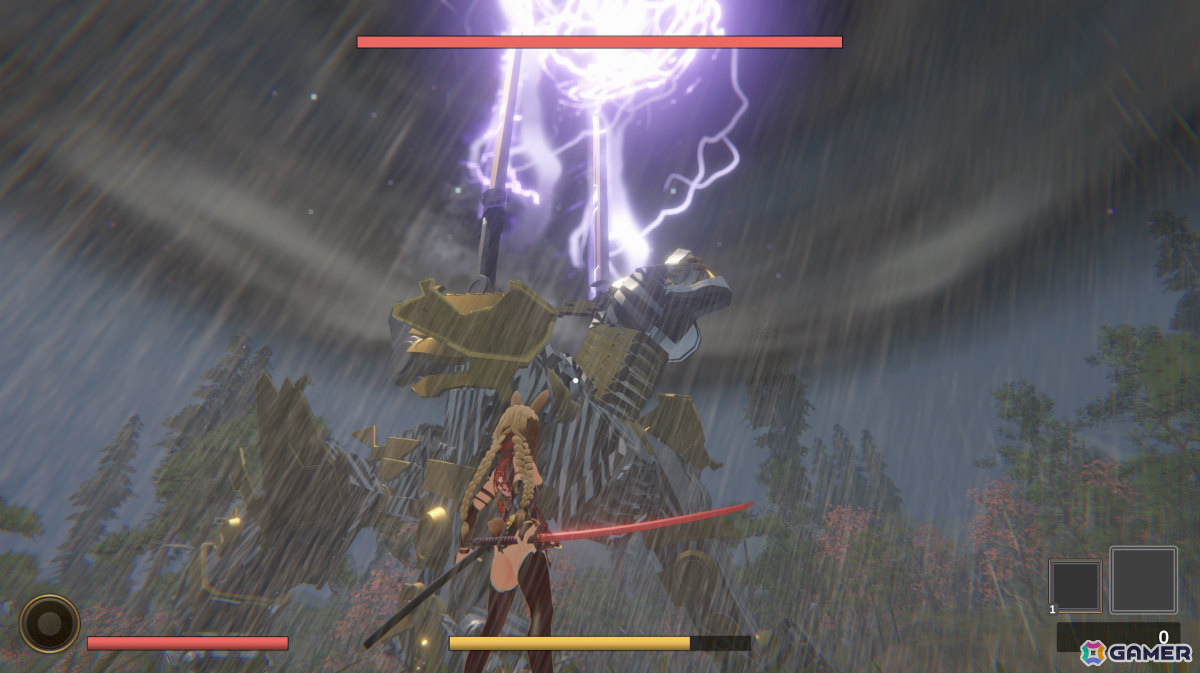 ウサ耳忍者が縦横無尽に戦う和風×SFアクション「TONIN: 兎忍」のSteam体験版が公開！巨大カラクリ兵器との戦いなどを楽しめるの画像4