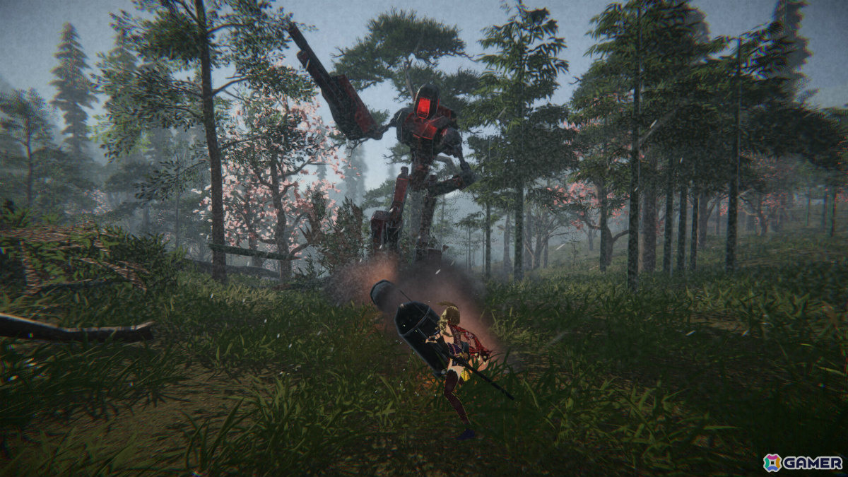 ウサ耳忍者が縦横無尽に戦う和風×SFアクション「TONIN: 兎忍」のSteam体験版が公開！巨大カラクリ兵器との戦いなどを楽しめるの画像9