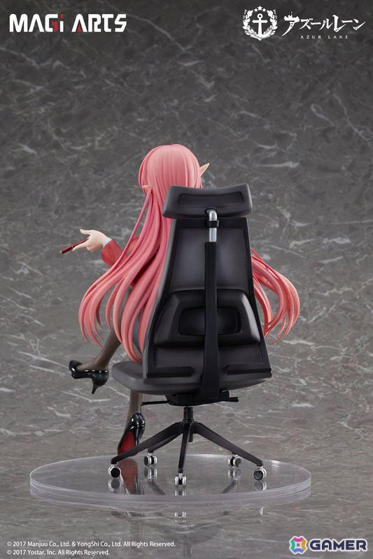 「アズレン」デューク・オブ・ヨークが“賢装のペダゴーグ”の姿で1/6スケールフィギュアに！差し替え顔パーツも付属の画像6