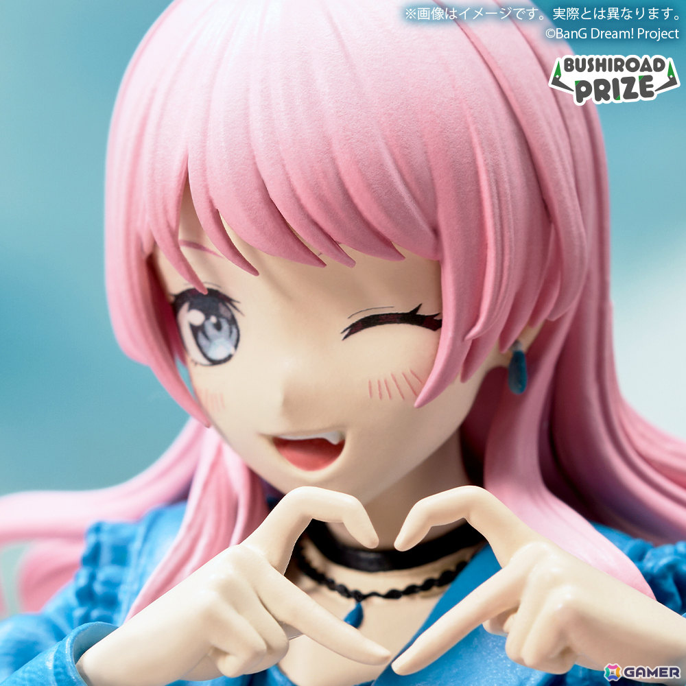 「バンドリ!」MyGO!!!!! 千早愛音のプライズフィギュアが全国のゲームセンターで順次展開!ライブシーンで印象的だったハートマークのポーズを立体化の画像