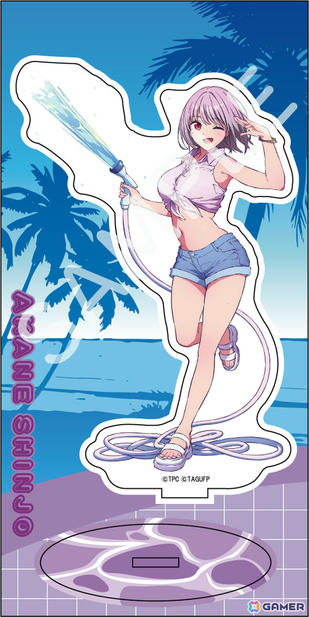 劇場版「グリッドマン ユニバース」とある夏休みの1日をモチーフにした六花、アカネ、夢芽の描き下ろしグッズが登場！の画像8