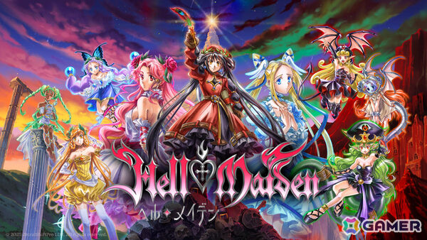 「東方」や「ヴァンサバ」からインスピレーションを得た弾幕サバイバルデッキ構築ゲーム「ヘル・メイデン」のSteamページが公開！の画像1