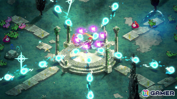 「東方」や「ヴァンサバ」からインスピレーションを得た弾幕サバイバルデッキ構築ゲーム「ヘル・メイデン」のSteamページが公開！の画像