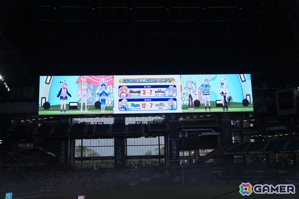 にじさんじとホロライブによる「DMMオンクレpresents にじホロ交流戦2025」がエスコンフィールドHOKKAIDOで開幕！オフィシャルレポートが到着の画像23