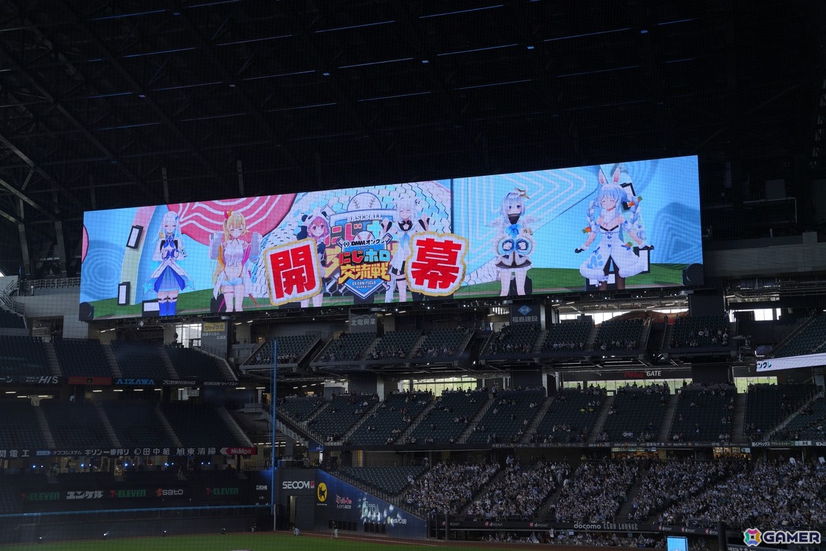 にじさんじとホロライブによる「DMMオンクレpresents にじホロ交流戦2025」がエスコンフィールドHOKKAIDOで開幕!オフィシャルレポートが到着の画像