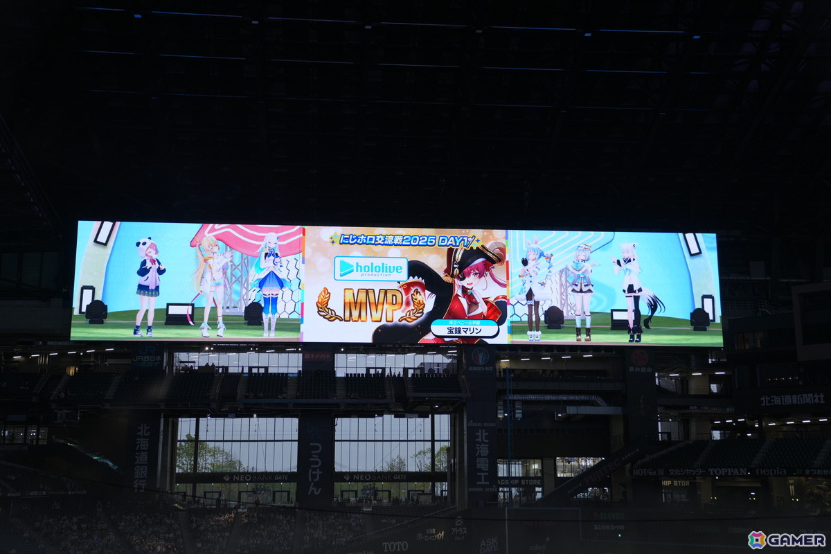 にじさんじとホロライブによる「DMMオンクレpresents にじホロ交流戦2025」がエスコンフィールドHOKKAIDOで開幕!オフィシャルレポートが到着の画像