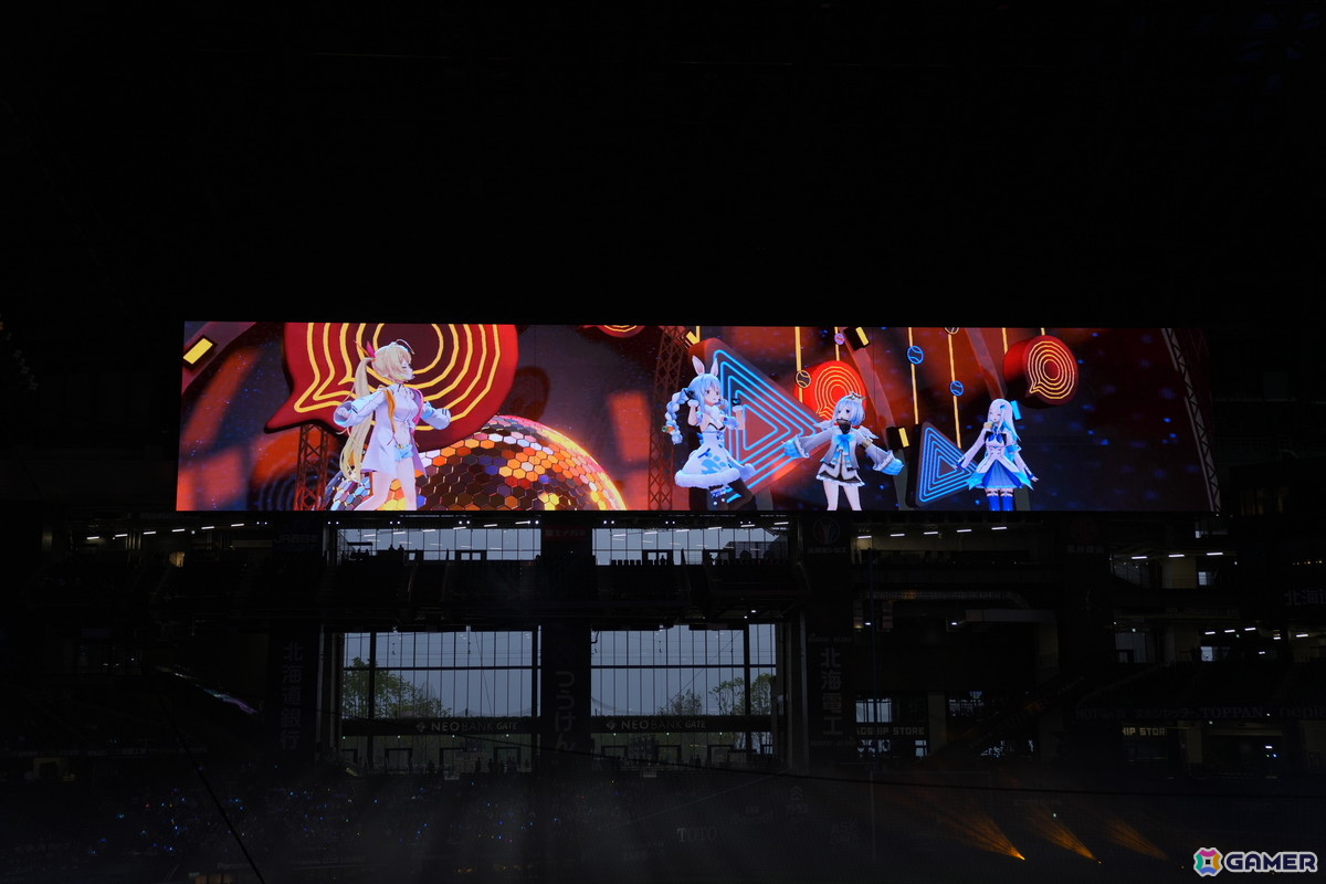 にじさんじとホロライブによる「DMMオンクレpresents にじホロ交流戦2025」がエスコンフィールドHOKKAIDOで開幕!オフィシャルレポートが到着の画像