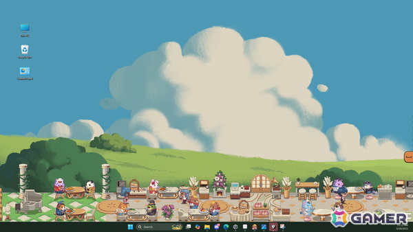 YoutubeやTwitchのコメントでつながる放置系カフェ経営ゲーム「月曜が来ないカフェ」の体験版がSteamで配信！の画像