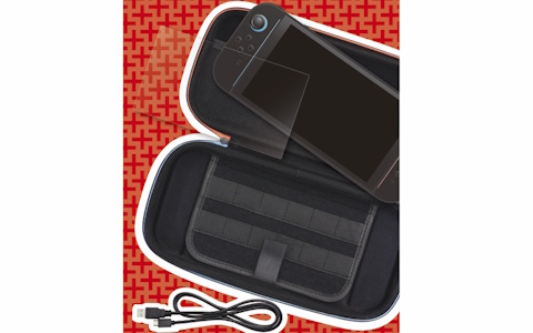 「Switch 2用しょっぱなアクセサリーセット」が7月18日に発売！画面保護ガラスフィルムと収納ポーチ、USB充電ケーブルの3点がセットに