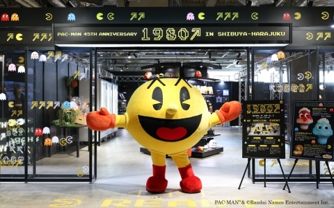 パックマン生誕45周年イベント「PAC-MAN 45TH ANNIVERSARY 1980↗ POPUP」がオープンから4日間で来場者数5,000人を突破！