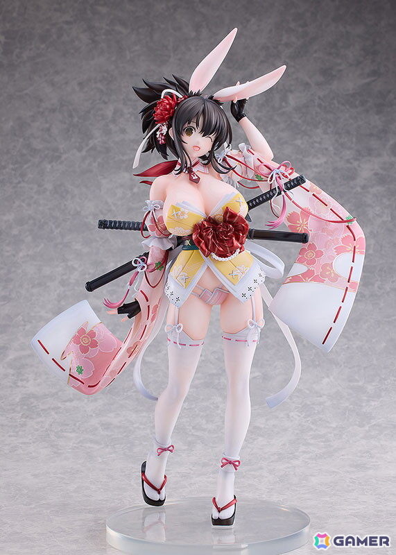 「閃乱カグラ」飛鳥と雪泉が和風バニー衣装で1/4スケールフィギュア化！可愛く華やかな和風バニー衣装と彼女たちの豊満なボディを迫力満点の造形で表現の画像