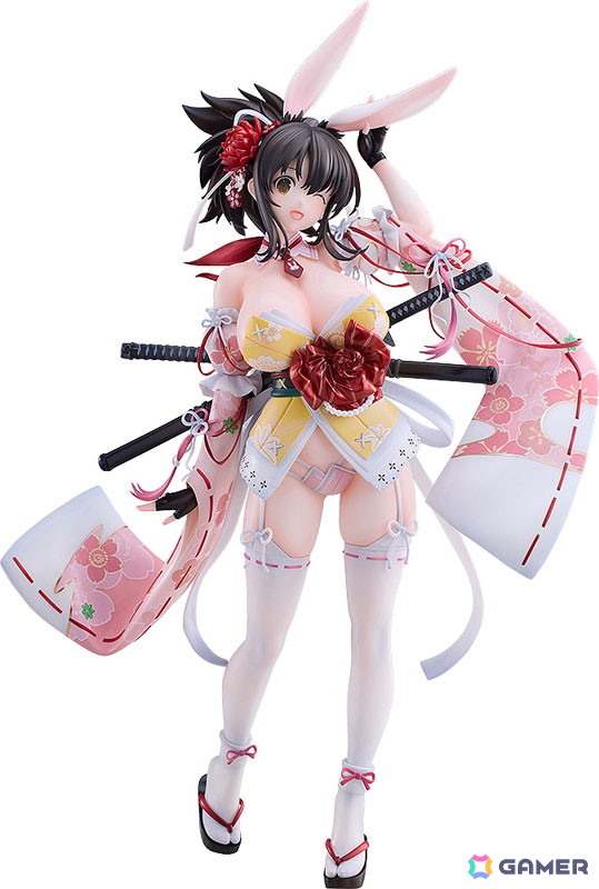 「閃乱カグラ」飛鳥と雪泉が和風バニー衣装で1/4スケールフィギュア化！可愛く華やかな和風バニー衣装と彼女たちの豊満なボディを迫力満点の造形で表現の画像