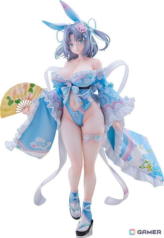 「閃乱カグラ」飛鳥と雪泉が和風バニー衣装で1/4スケールフィギュア化！可愛く華やかな和風バニー衣装と彼女たちの豊満なボディを迫力満点の造形で表現の画像