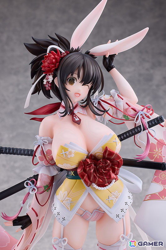 「閃乱カグラ」飛鳥と雪泉が和風バニー衣装で1/4スケールフィギュア化！可愛く華やかな和風バニー衣装と彼女たちの豊満なボディを迫力満点の造形で表現の画像