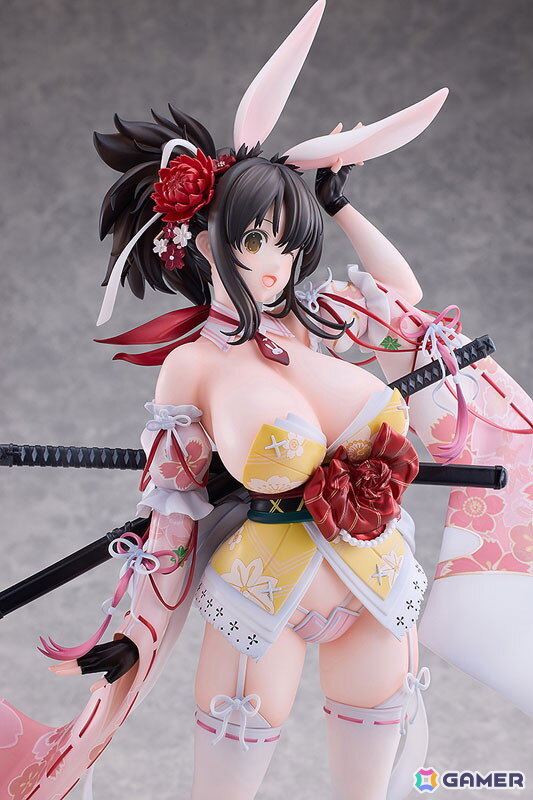 「閃乱カグラ」飛鳥と雪泉が和風バニー衣装で1/4スケールフィギュア化！可愛く華やかな和風バニー衣装と彼女たちの豊満なボディを迫力満点の造形で表現の画像