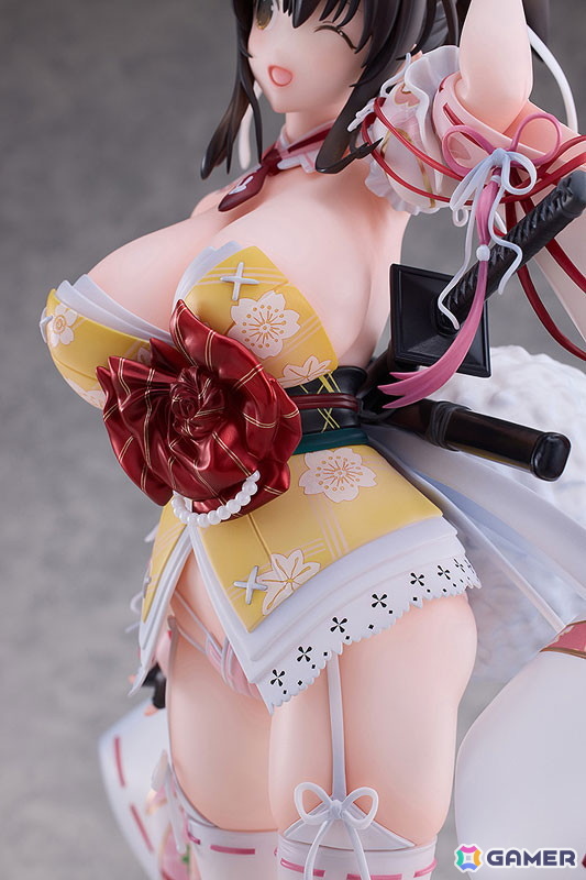 「閃乱カグラ」飛鳥と雪泉が和風バニー衣装で1/4スケールフィギュア化！可愛く華やかな和風バニー衣装と彼女たちの豊満なボディを迫力満点の造形で表現の画像10