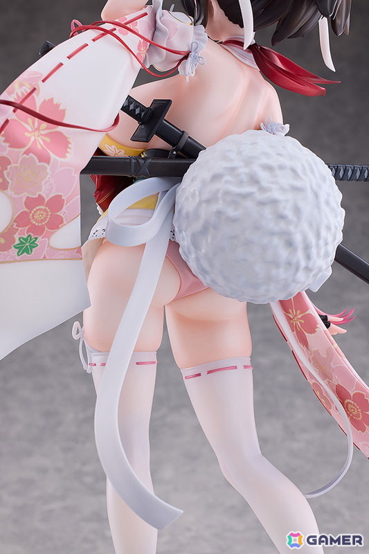 「閃乱カグラ」飛鳥と雪泉が和風バニー衣装で1/4スケールフィギュア化！可愛く華やかな和風バニー衣装と彼女たちの豊満なボディを迫力満点の造形で表現の画像12