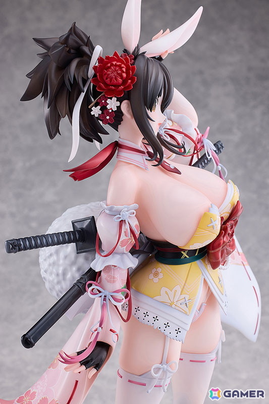 「閃乱カグラ」飛鳥と雪泉が和風バニー衣装で1/4スケールフィギュア化！可愛く華やかな和風バニー衣装と彼女たちの豊満なボディを迫力満点の造形で表現の画像14