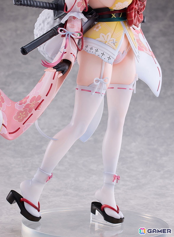 「閃乱カグラ」飛鳥と雪泉が和風バニー衣装で1/4スケールフィギュア化！可愛く華やかな和風バニー衣装と彼女たちの豊満なボディを迫力満点の造形で表現の画像15
