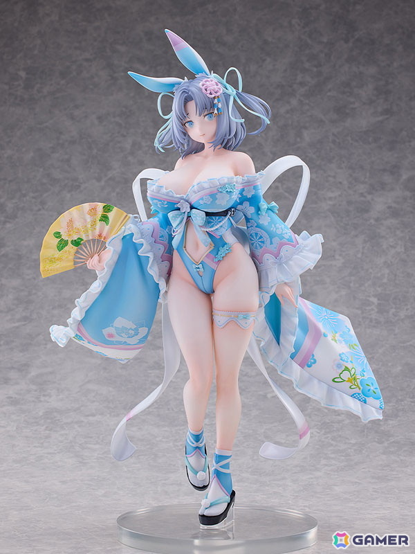 「閃乱カグラ」飛鳥と雪泉が和風バニー衣装で1/4スケールフィギュア化！可愛く華やかな和風バニー衣装と彼女たちの豊満なボディを迫力満点の造形で表現の画像16