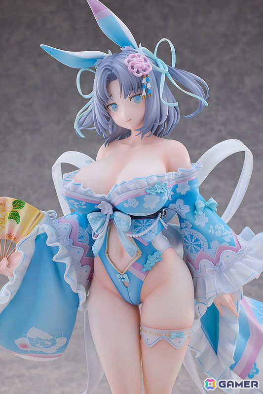 「閃乱カグラ」飛鳥と雪泉が和風バニー衣装で1/4スケールフィギュア化！可愛く華やかな和風バニー衣装と彼女たちの豊満なボディを迫力満点の造形で表現の画像20
